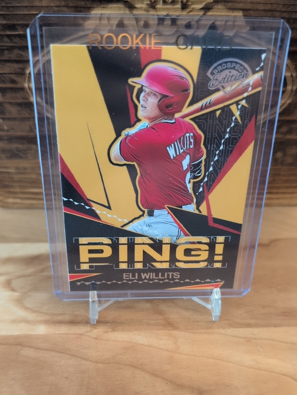 2025 Panini Eli Willits Ping! Prospect Edition Rookie Card Nationals 🔥🔥